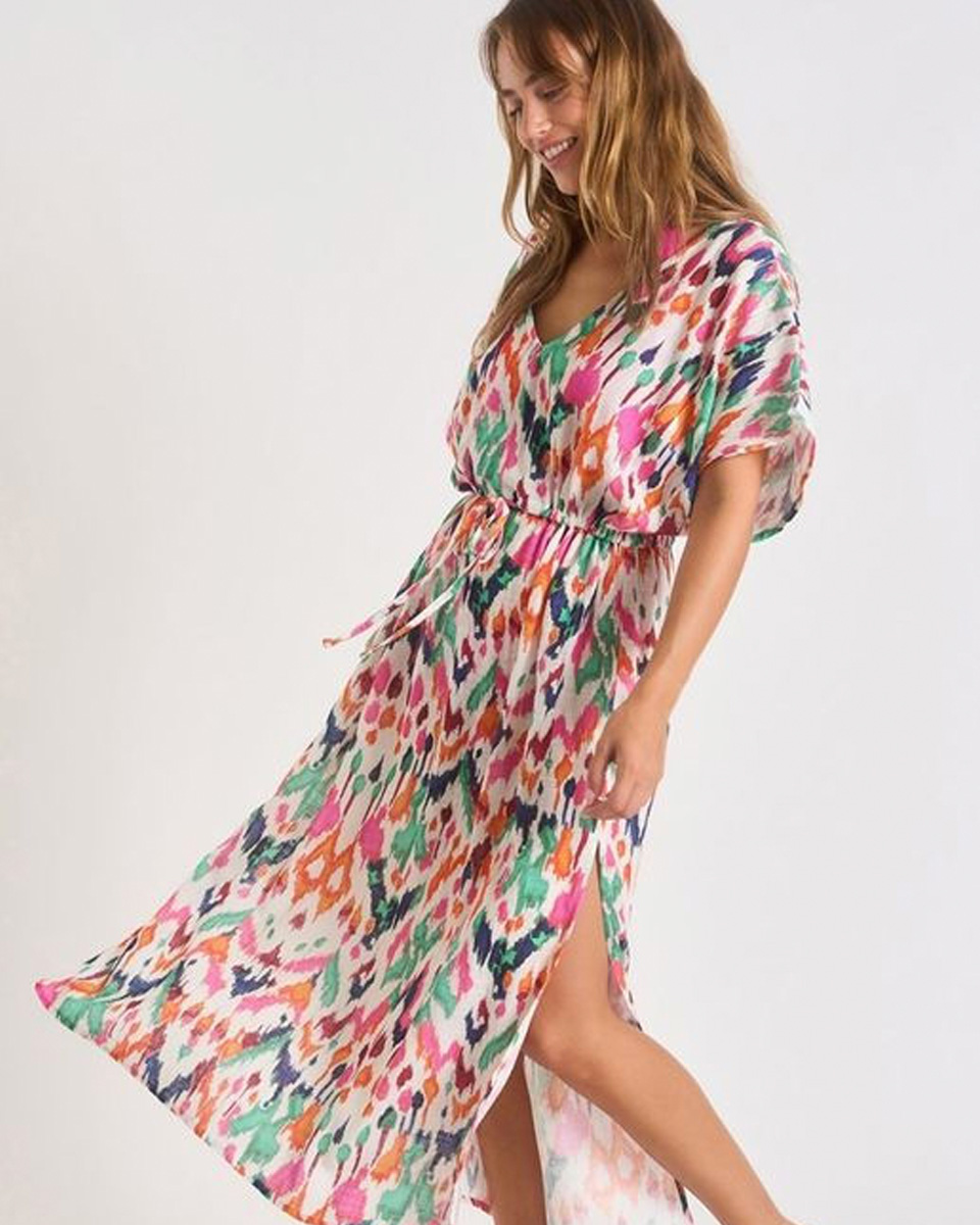 Livia Women's Akyra Cotmakassar Beach Dress