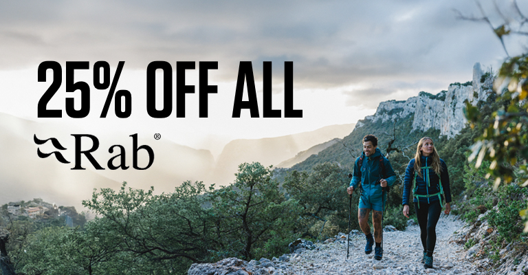 Shop 25% off all Rab