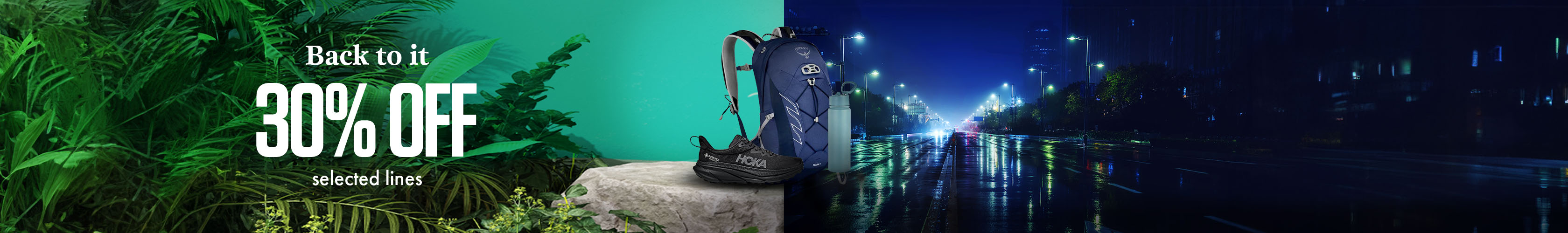 Shop back to it 30% off selected items