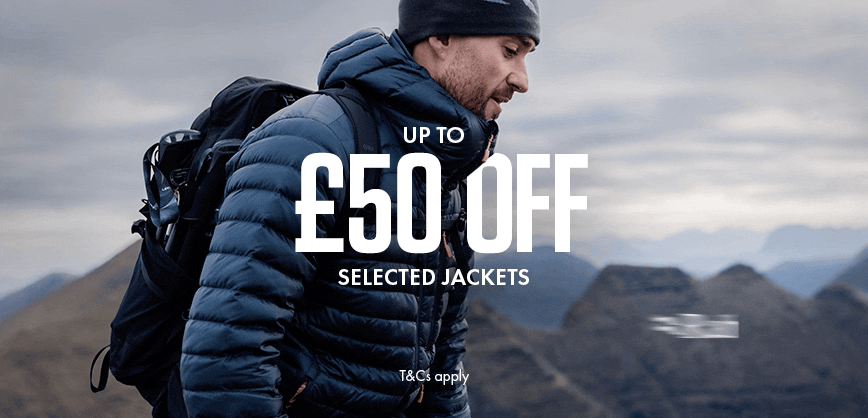 Shop up to 50% off selected jackets