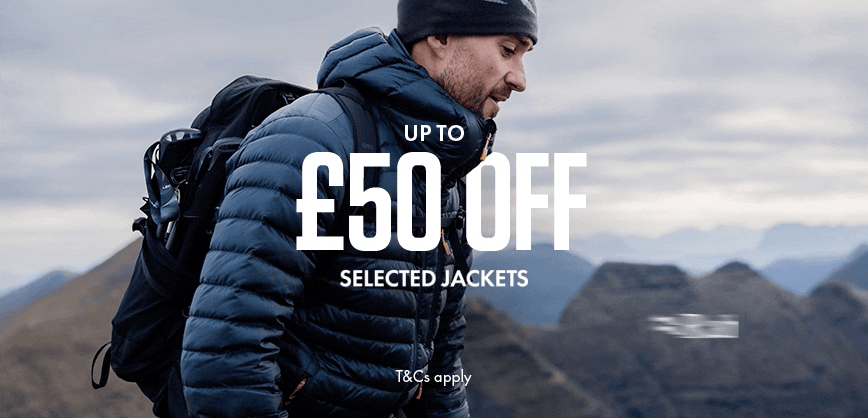 Shop up to 50% off selected jackets