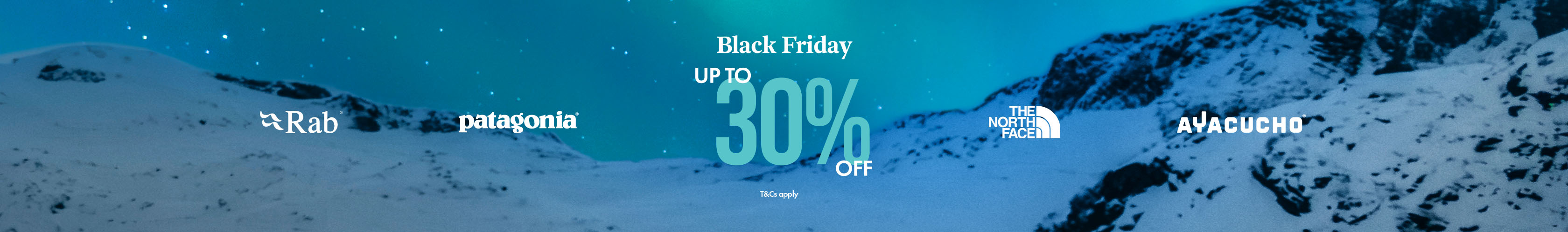 30% off Black Friday offers