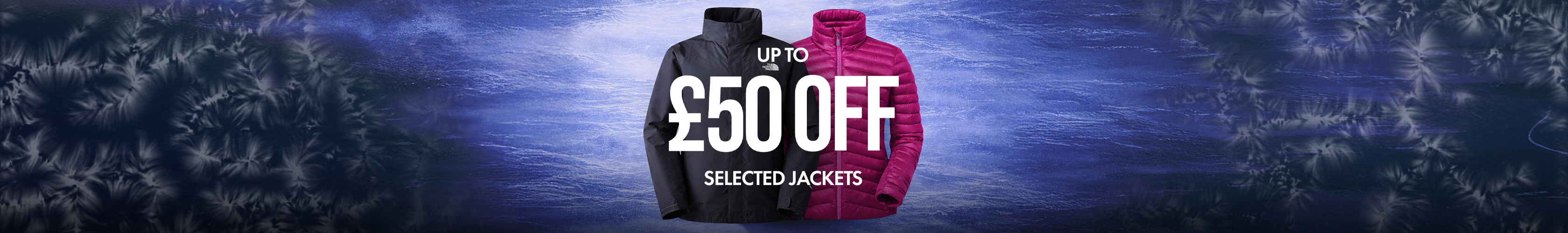 Shop up to £50 off selected jackets