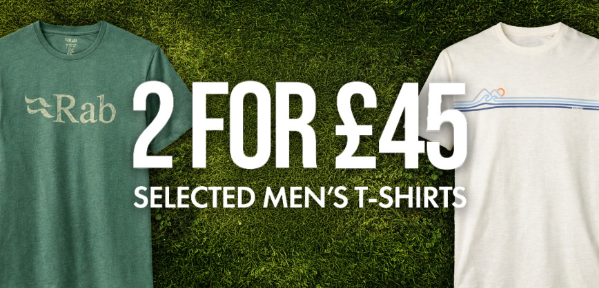 Shop 2 for £45 T-shirt offer