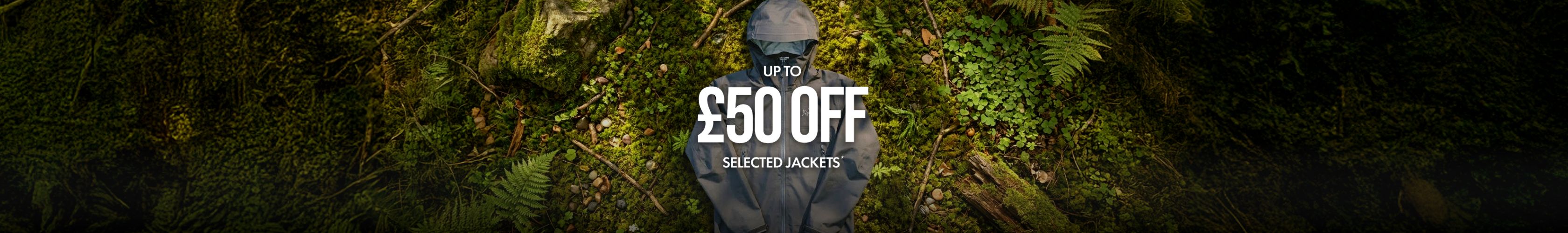 Shop up to £50 off on selected jackets at Snow + Rock