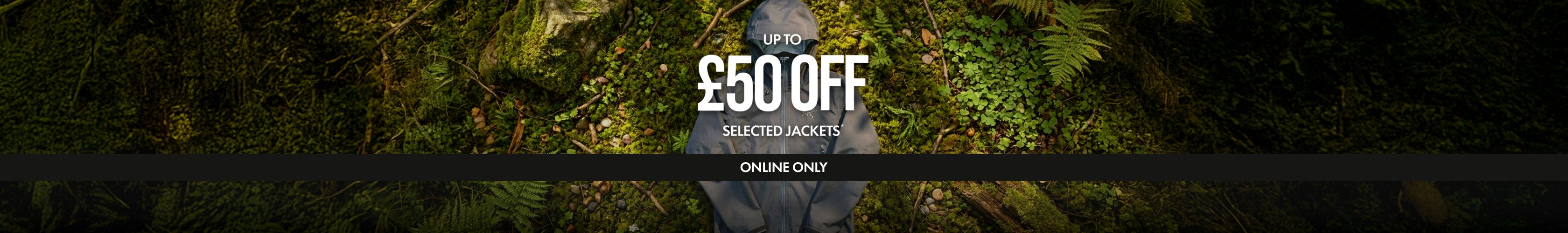 Shop up to £50 off on selected jackets at Snow + Rock