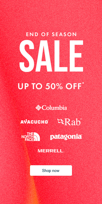 Shop up to 50% off end of season sale on Snow and Rock