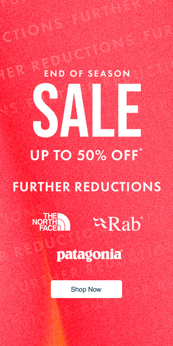 Shop up to 50% off end of season sale on Snow and Rock