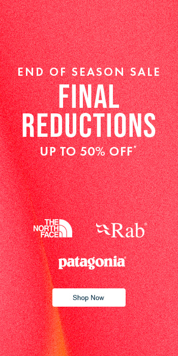 Shop up to 50% off end of season sale on Snow and Rock