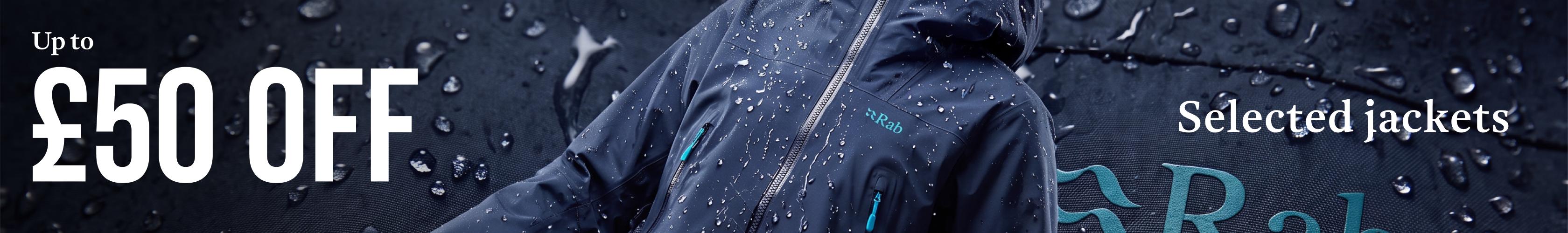 Shop up to £50 off on selected jackets on Snow + Rock