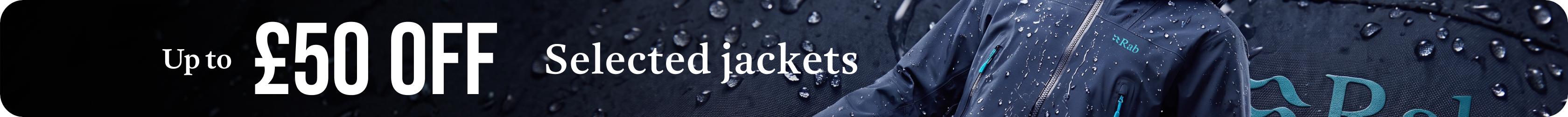 Shop up to £50 off on selected jackets on Snow + Rock