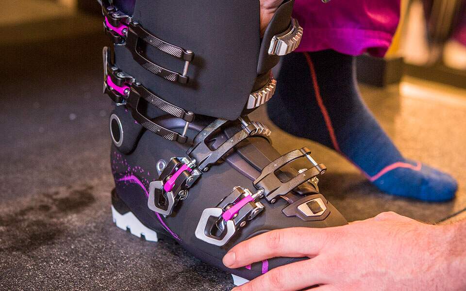 Snow and rock boot fitting sale