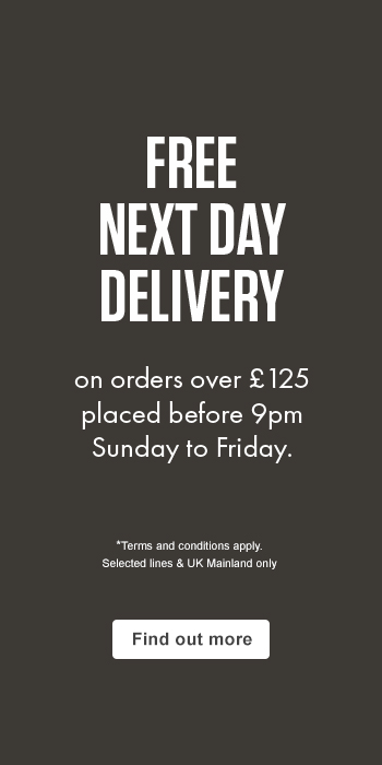 Free Next Day Delivery over £125