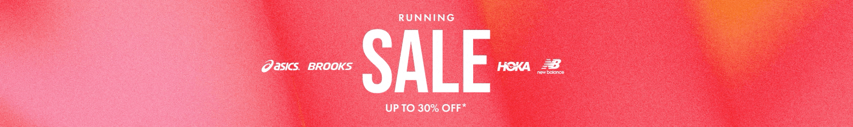 running sale