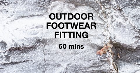 Snow and rock boot fitting sales