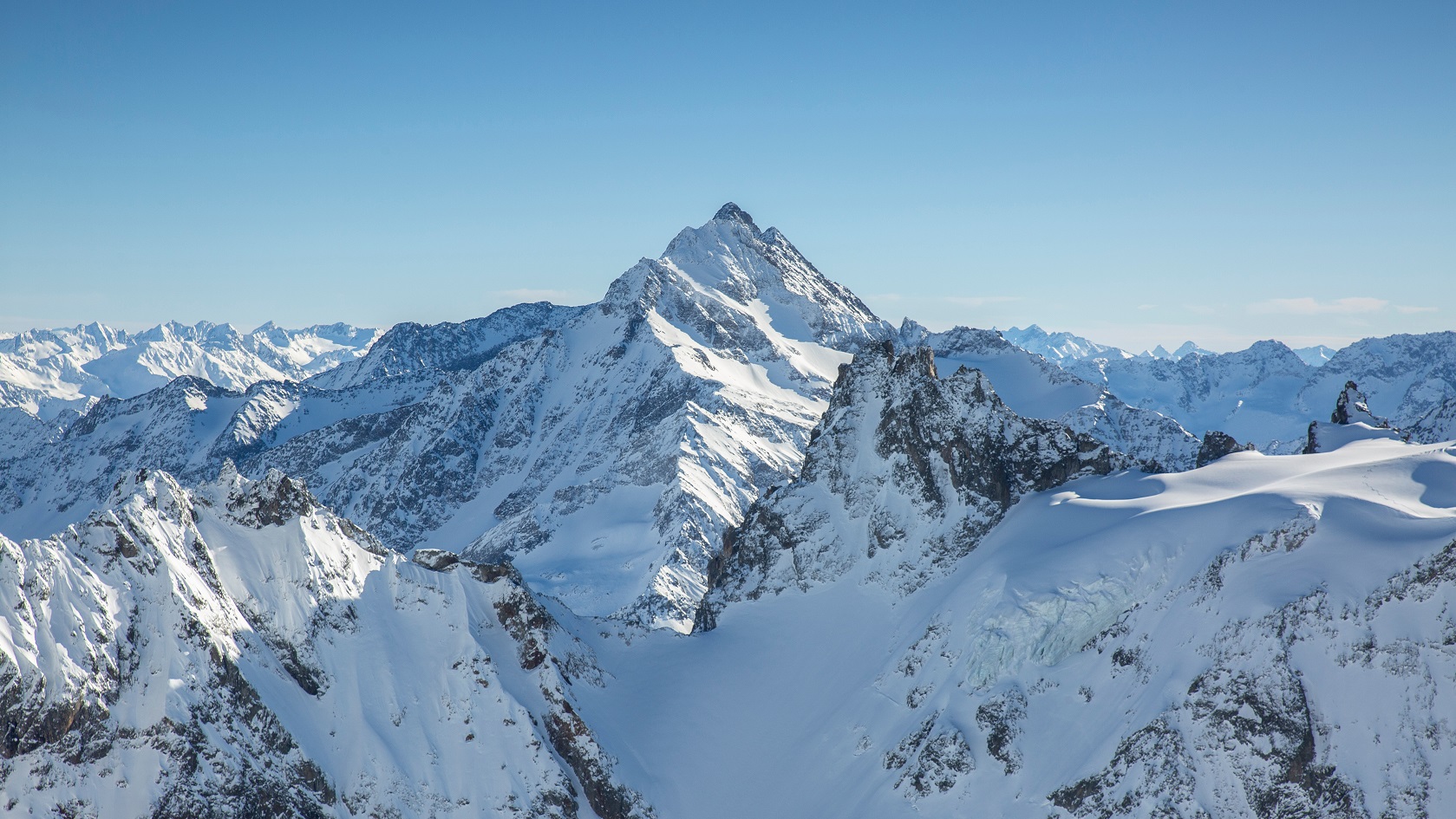 The mountains in Engelberg, Switzerland