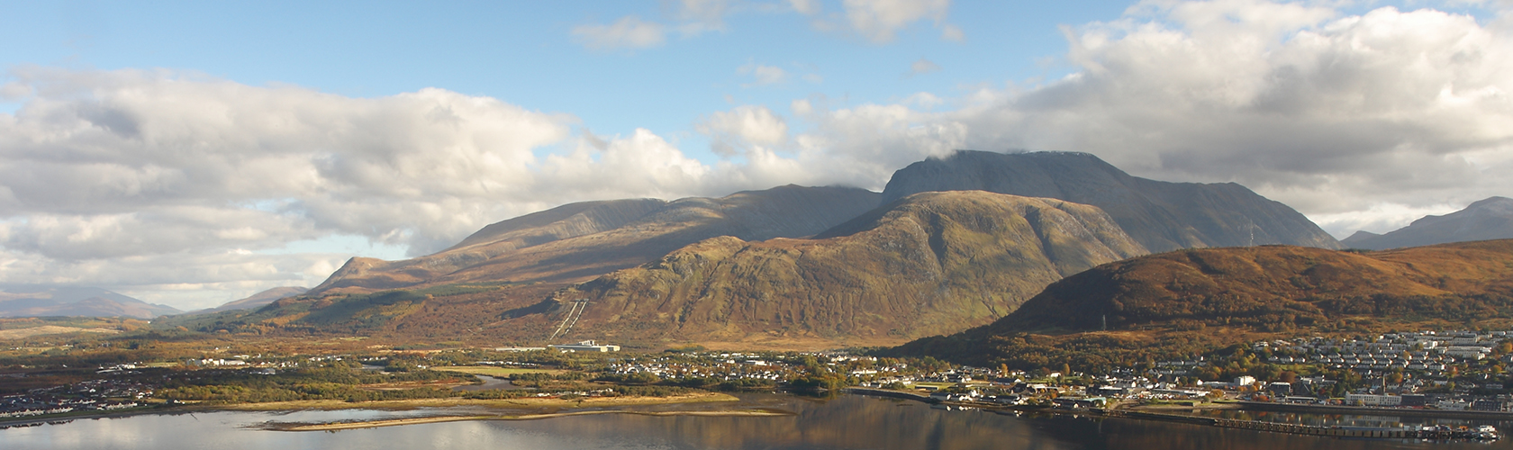 An image of Ben Nevis in the autumn time 