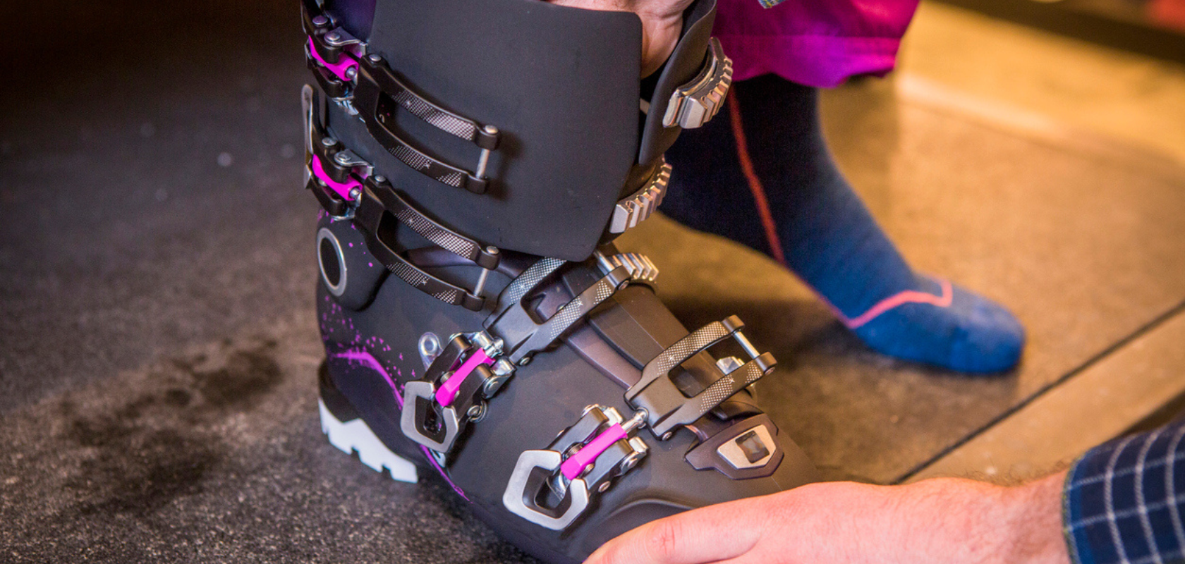 ski boot fitting