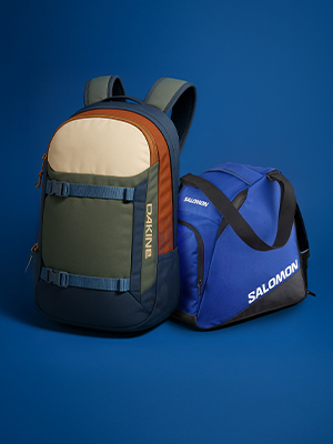 Shop packs and luggage