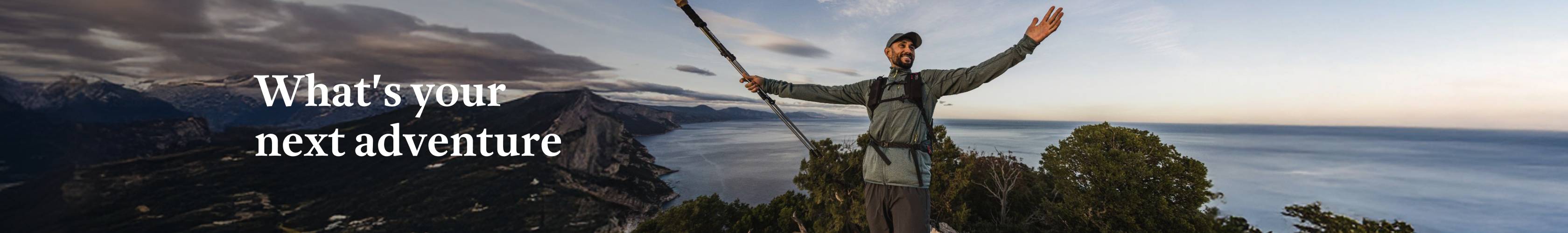 Shop colections by activity. What's your adventure?