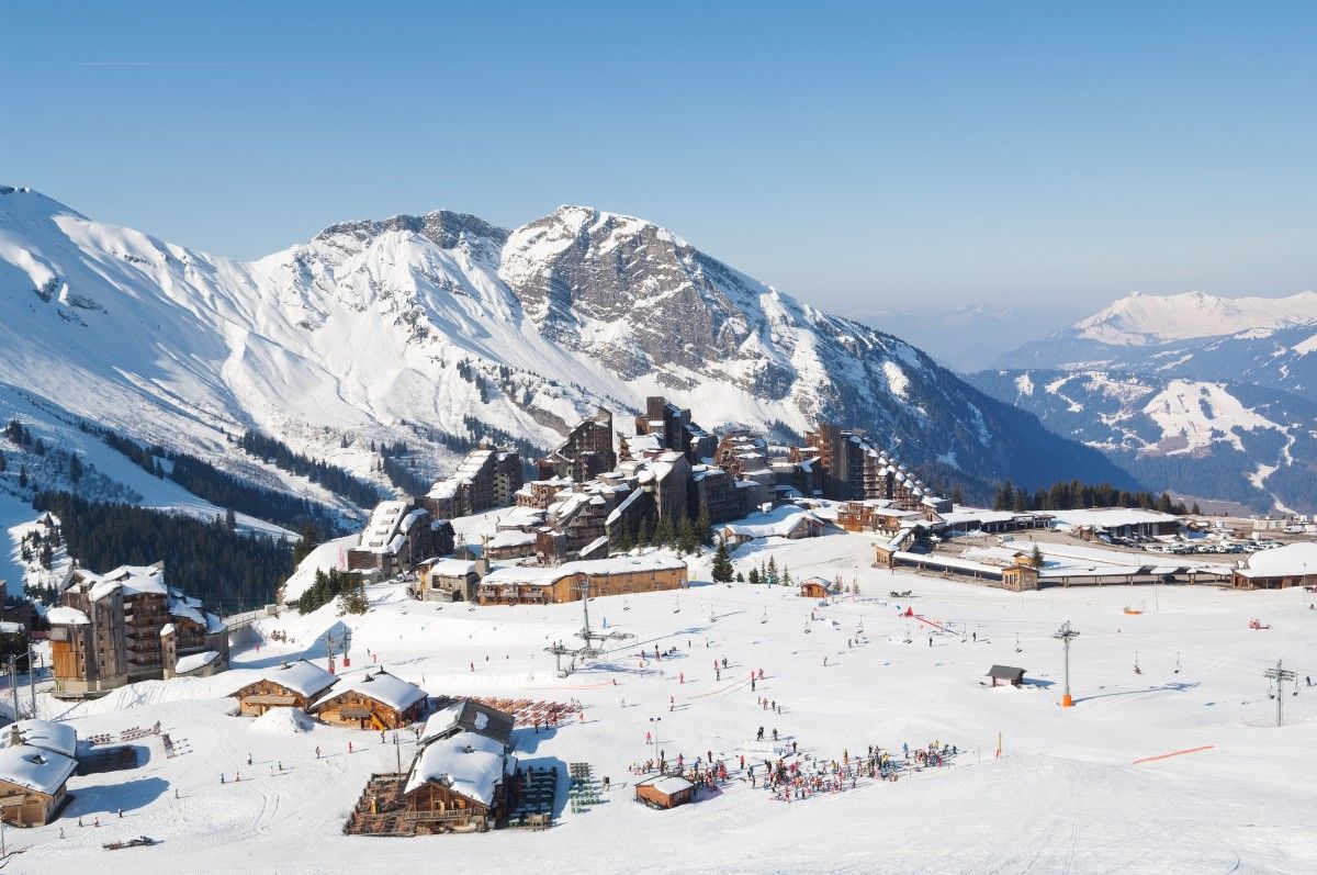 Avoriaz Ski Resort in France 