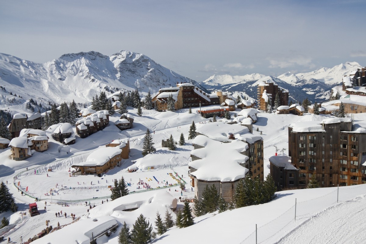 Avoriaz Ski Resort in France 