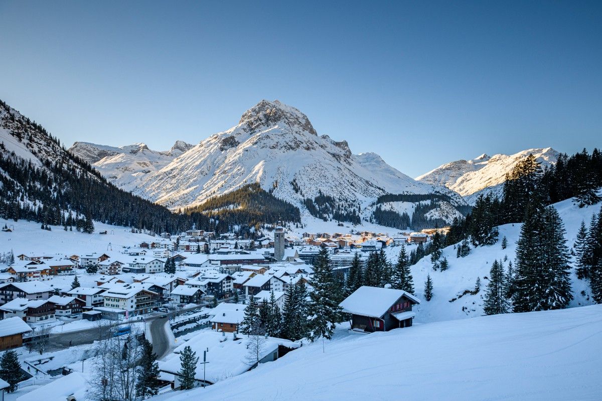 Lech ski resort, Austria