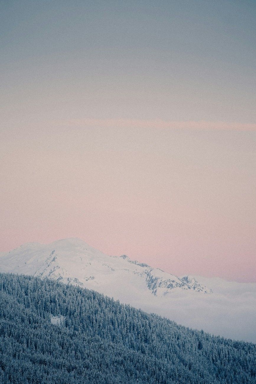 The sun rising over Méribel Ski Resort