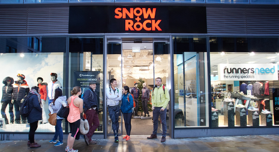 Snow Rock London Moorgate Snow Rock