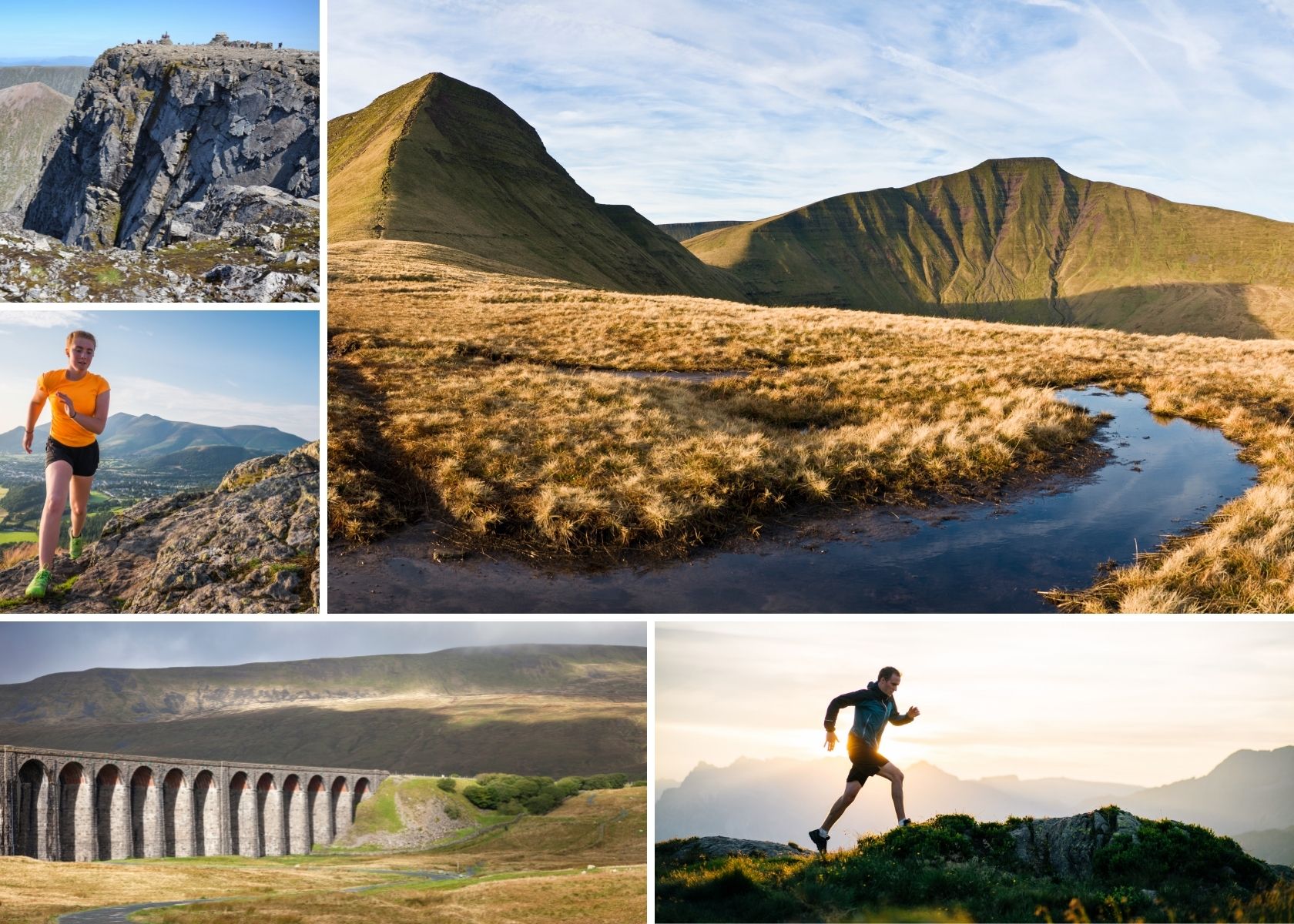 People completing the Cairngorms challenge