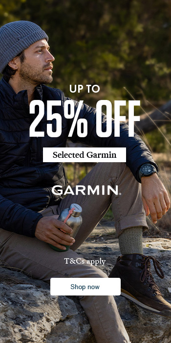 Up to 25% off Selected Garmin